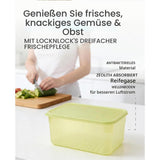 LocknLock Fresh Block 1,5 L, 2-teilig, für Obst & Gemüse, BPA-frei