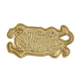 Bloomingville Lester Tablett Gold Gusseisen 9x19,5cm