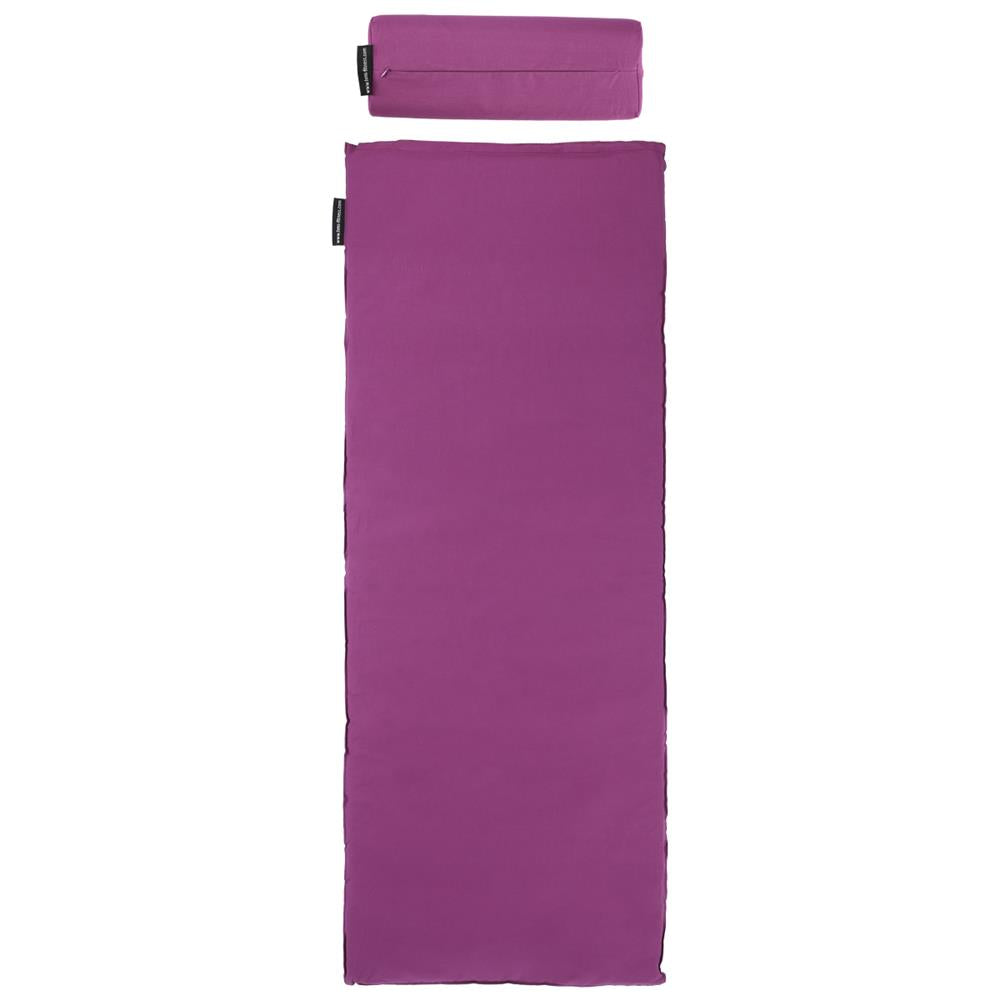 HMS Premium AKM04 Akupressurmatte mit Kissen Violett/Weiß 15444 Punkte