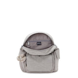Kipling CITY PACK MINI, Extra kleiner Rucksack, Grey Gris (grau), 9L, Kompakt & Stylisch