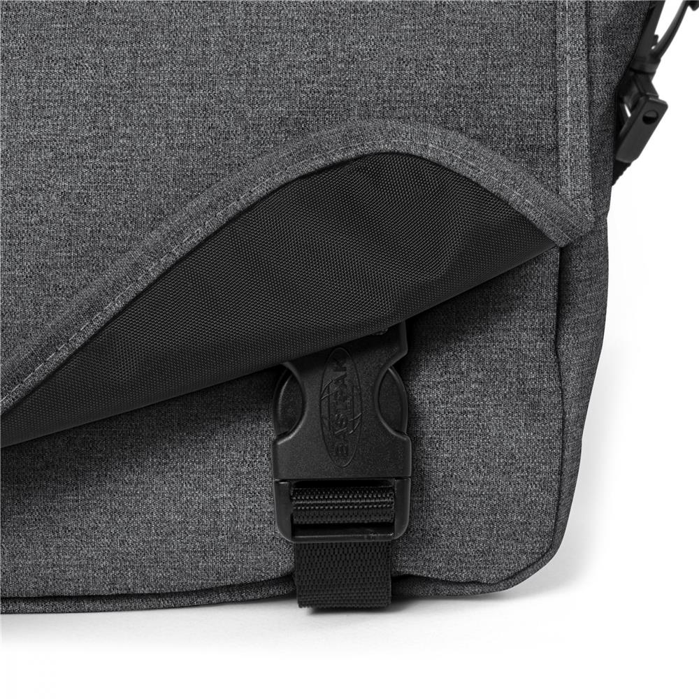 Eastpak JR, Umhängetasche, Black Denim (grau), 11,5L, Schultertasche