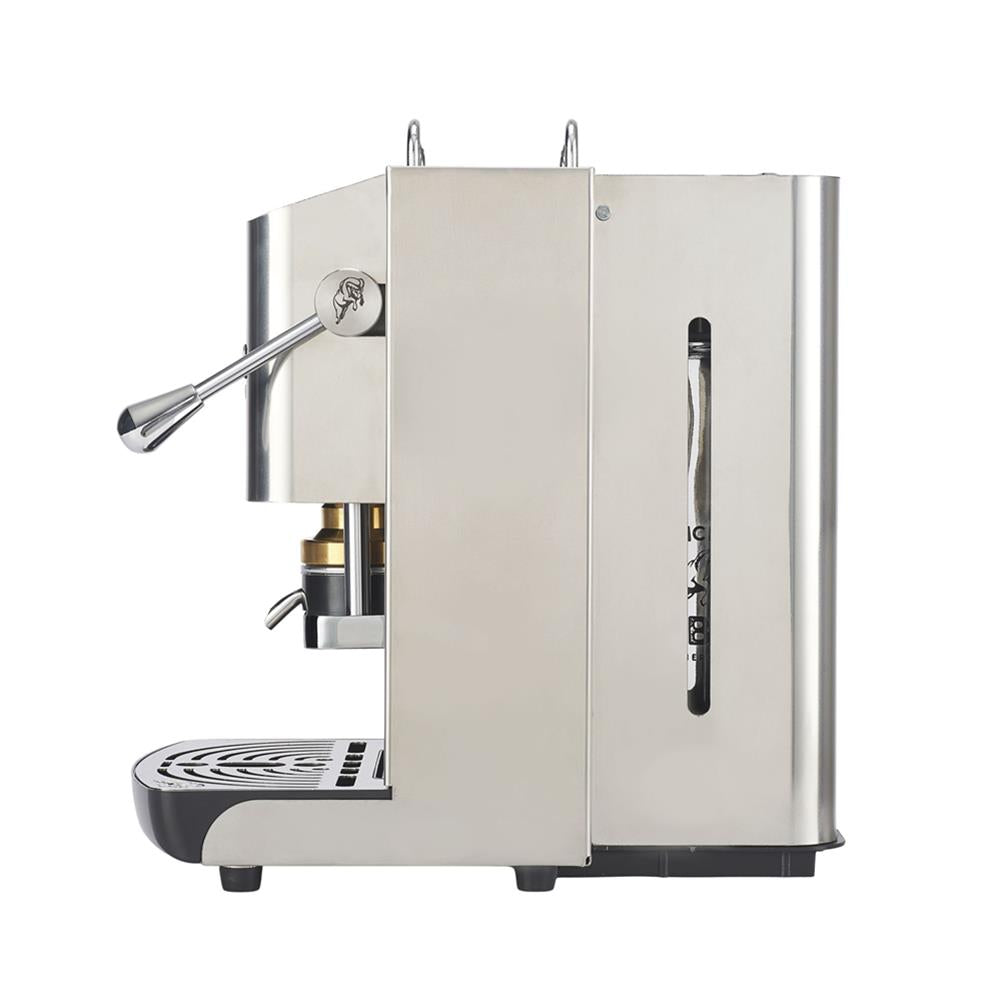 Faber Pro Deluxe Inox Glossy Chrom ESE Pad Kaffeemaschine 44 mm