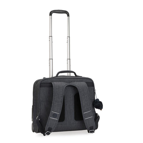 Kipling GIORNO, Großer Rucksack, Marine Navy (blau), 25L, mit Rollen und Laptopfach