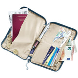 deuter Travel Wallet, Reiseetui, atlantic (blau), Geldbörse, Portemonnaie