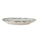 Bloomingville Hadyn Tablett Weiß Steingut 44 cm Deko
