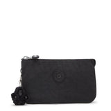 Kipling CREATIVITY L, Clutch, Black Noir (schwarz), großer Organizer