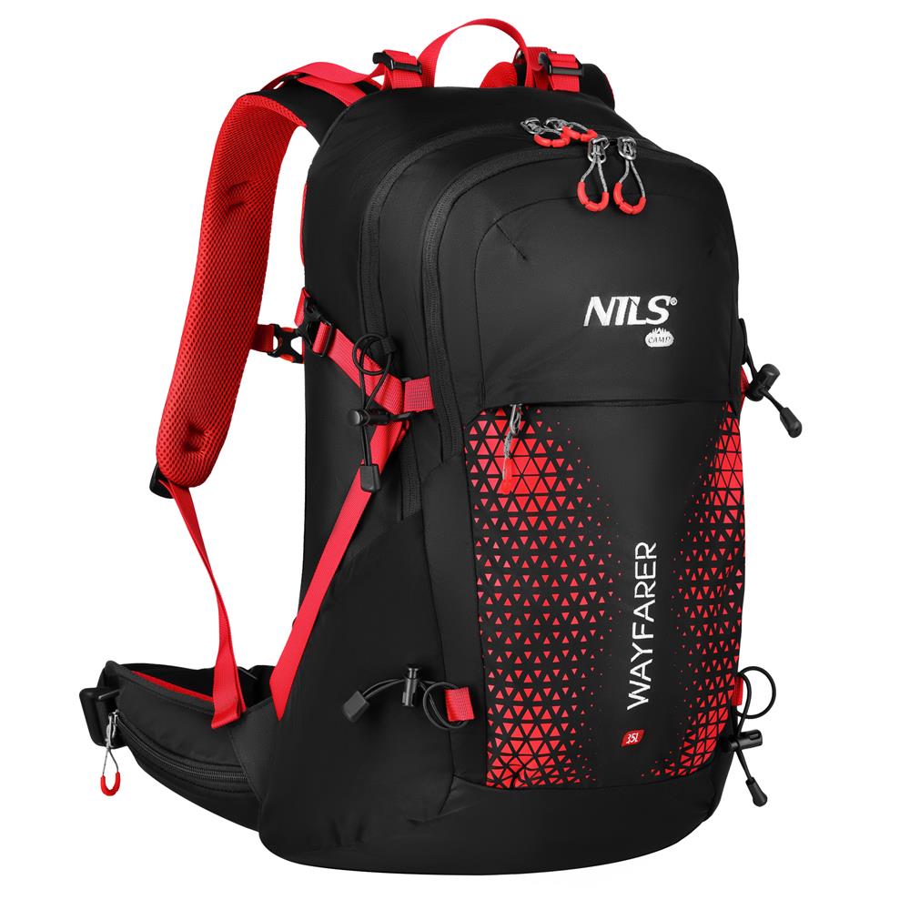 NILS CAMP Wayfarer 35L Touristenrucksack Wanderrucksack Rot