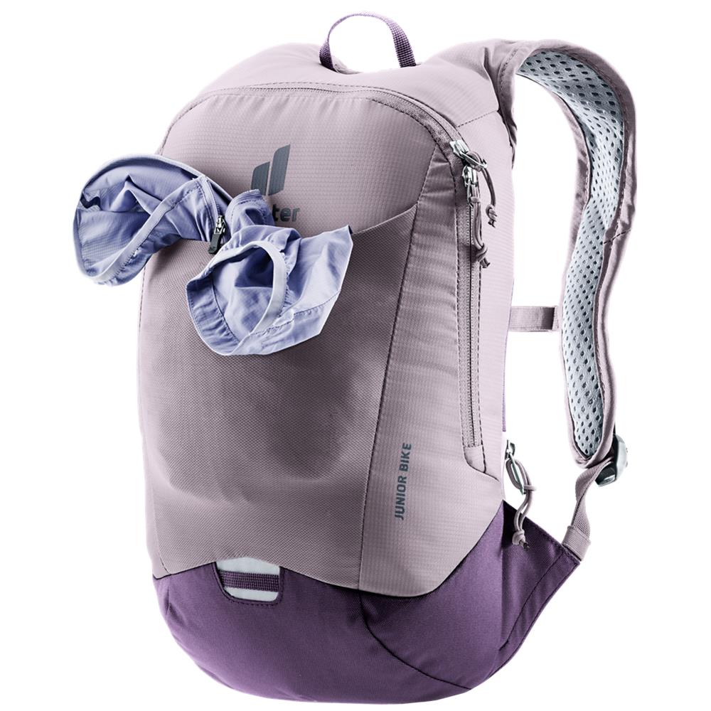 Deuter Junior Bike, Fahrradrucksack, lavender-purple (lila), 8L, Kinderrucksack