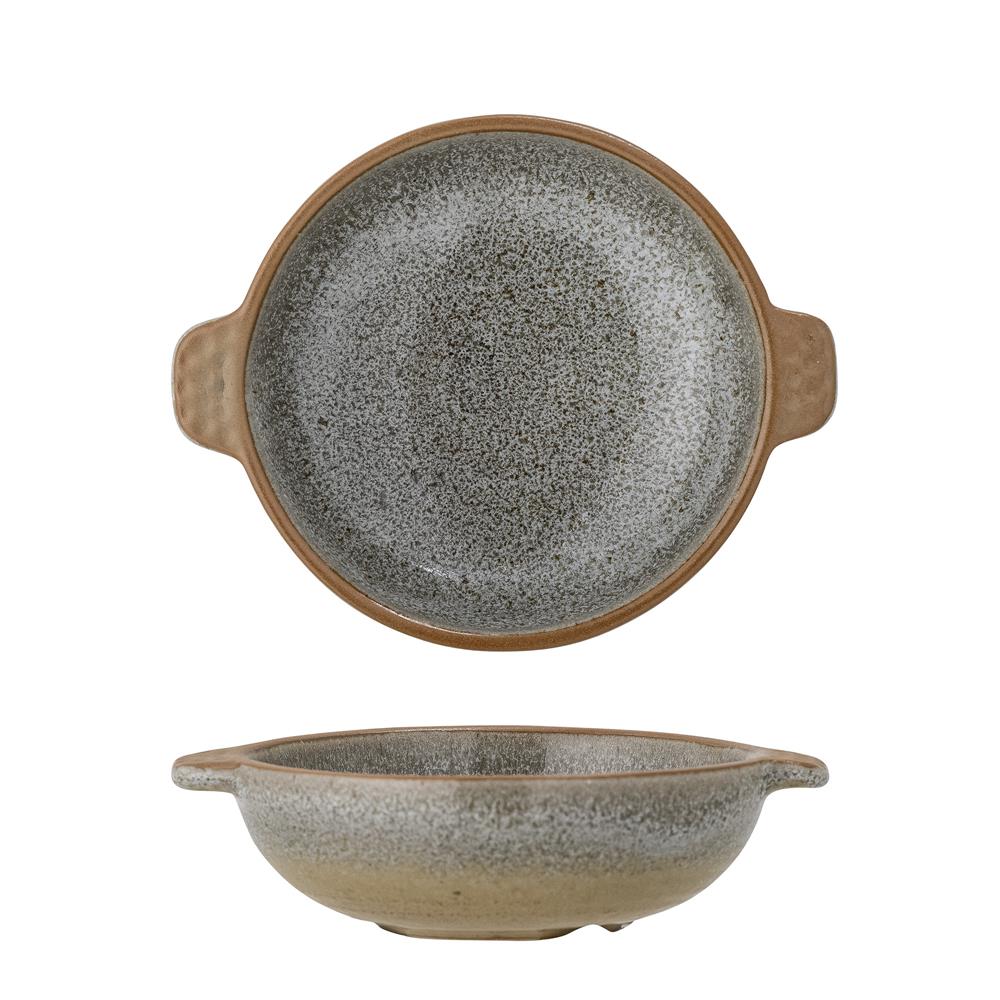 Bloomingville Hariet Schale Grün Steingut 15,5 x 4 x 12,5 cm 300 ml