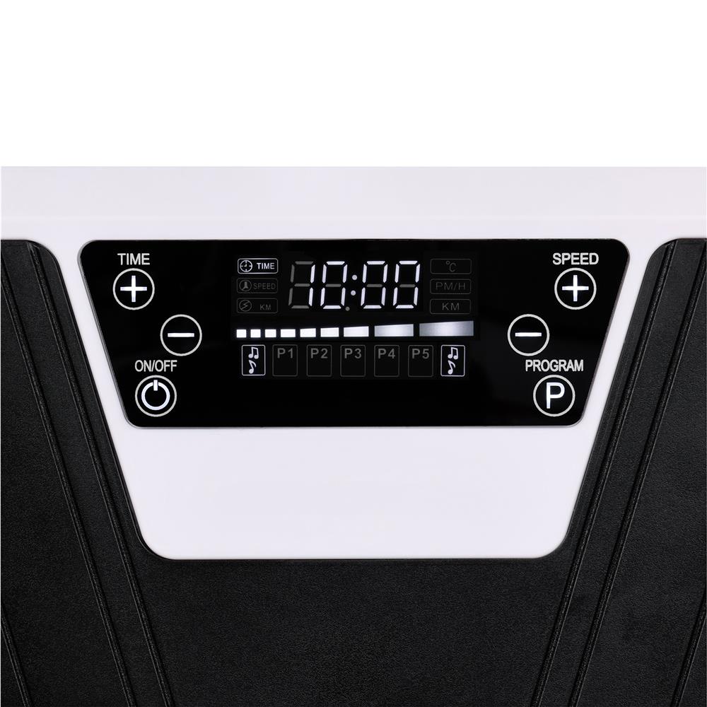 Vibrationsplatte mit Liegestützgriffen Bluetooth 150 kg | HMS SVP09
