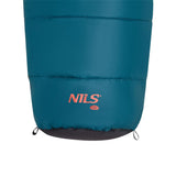 NILS CAMP Mumienschlafsack in Dunkelgrün - warmer Schlafsack für Camping und Outdoor bis -13 °C