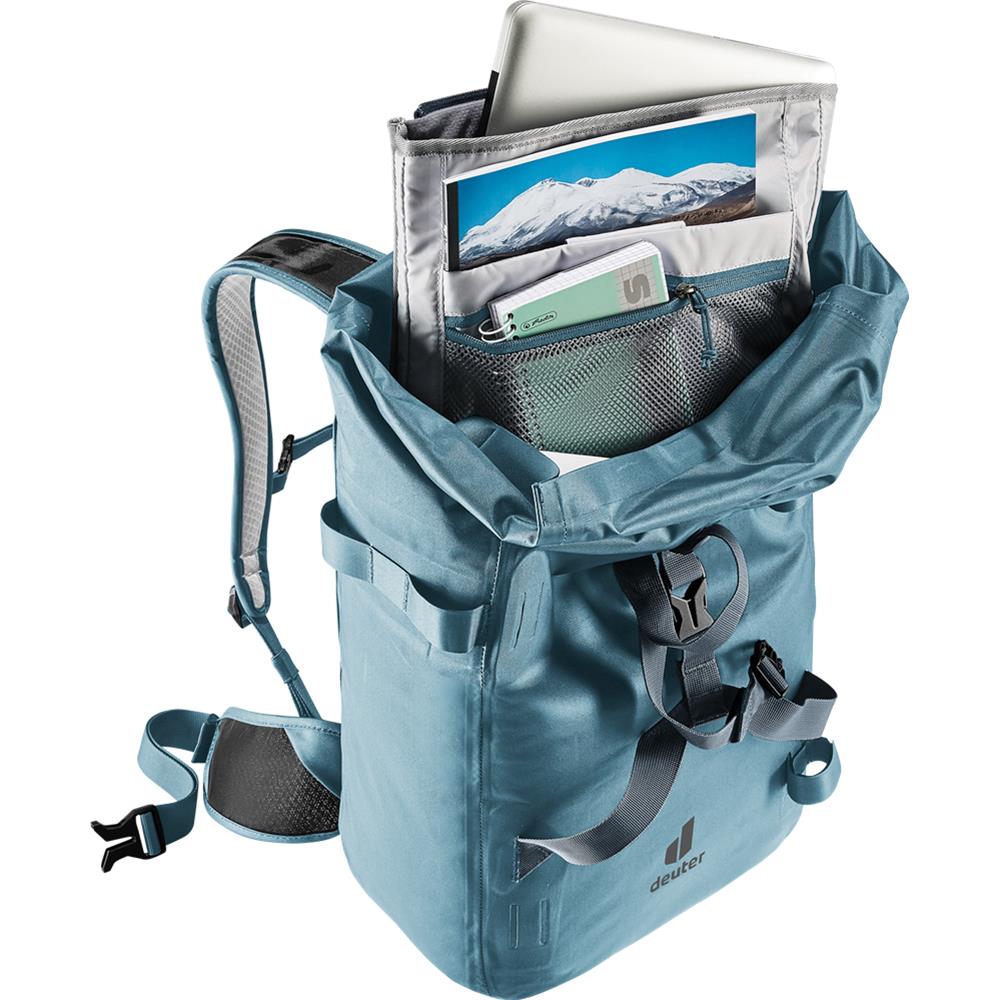 deuter Amager 25+5, Fahrradrucksack, atlantic (blau), 29L, Fahrradtasche