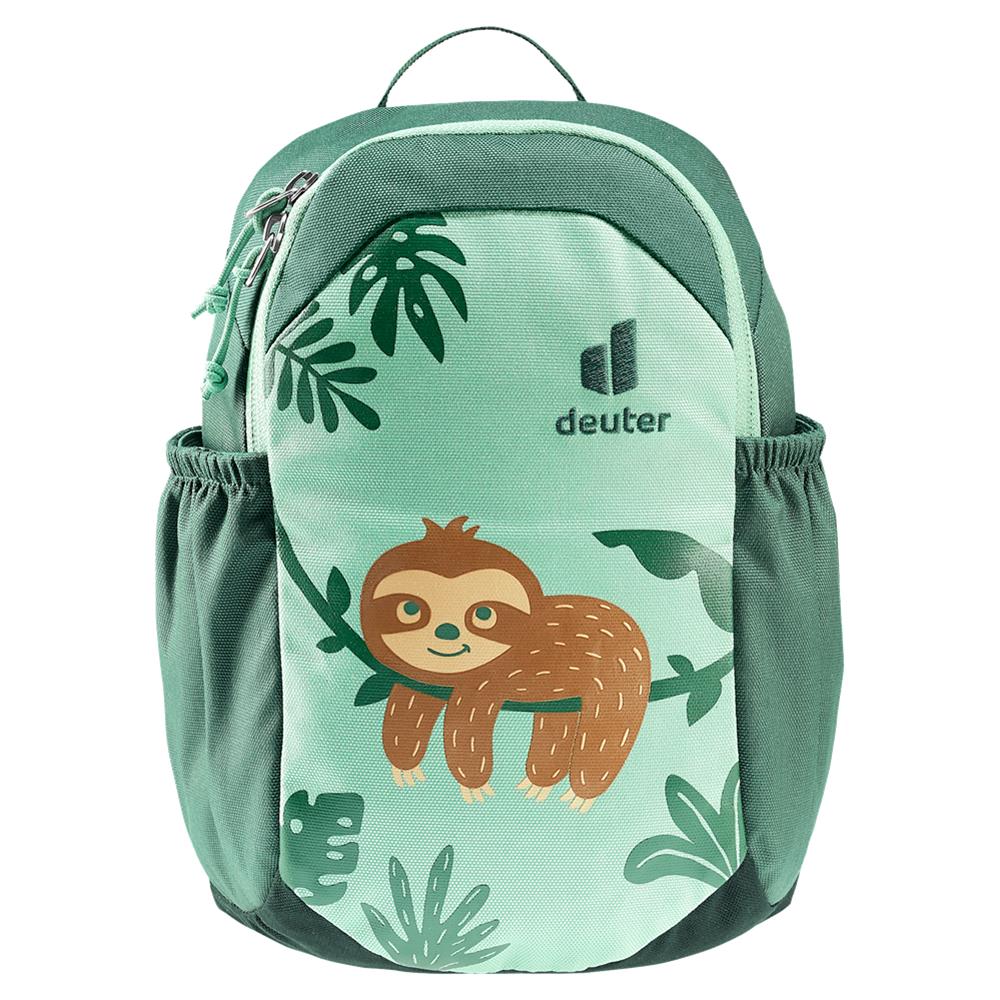 Deuter Pico, Kinderrucksack, Affe (grün), Kindergartenrucksack für Kinder ab 2 Jahre