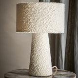 Bloomingville Emmie Tischlampe Weiß Polyester 20x30cm