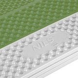 NILS CAMP Campingmatte faltbar 195 cm in Grün - isolierende Outdoor Matte für Trekking & Camping