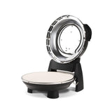 G3Ferrari elektrischer Pizzaofen Napoletana mit Pizzastein schwarz Pizzamaker 1200W für Pizza Ø 31cm