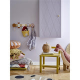 Bloomingville MINI Rudy Garderobe Braun Holz Kindergarderobe 42 x 14 x 7 cm