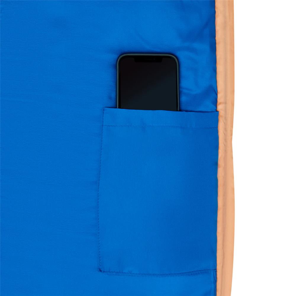 NILS CAMP Junior Kinderschlafsack Orange - warmer Schlafsack für Kids, Camping, Reisen & Outdoor