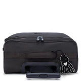 Kipling TEAGAN C, Kleine Reisetasche, Black Noir (schwarz), 33L, Handgepäck, 4-Rollen