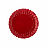 Bloomingville Latina Teller, Rot, 20 cm, Steingut, dänisches Design