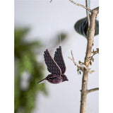 Bloomingville Sagalin Baumanhänger Vogel 11,5cm Braun Christbaumschmuck Weihnachtsschmuck Weihnachtsdekoration dänisches Design