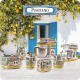 Ariete Positano Zitruspresse, Mediterranes Design, Elektrische Saftpresse mit Hebel, 85W