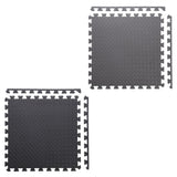 Puzzle‑Matte Fitness Unterlegmatte 9‑teilig 12 mm Dunkelgrau | HMS Premium MP12