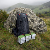 NILS CAMP Campingmatte faltbar 195 cm in Grün - isolierende Outdoor Matte für Trekking & Camping