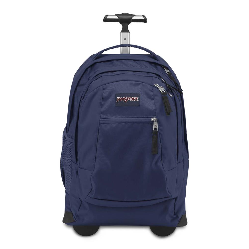 JanSport Driver 8, Rollrucksack, Navy (blau), 27L, mit 15-Zoll-Laptopfach