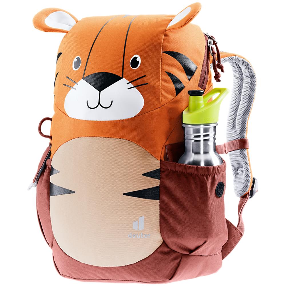 Deuter Kikki, Kinderrucksack, Tiger, Kindergartenrucksack für Kinder ab 3 Jahre