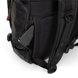 Eastpak TECUM M, Rucksack, CNNCT Rip Black (schwarz), 19L, mit Flaschenhalter und Laptopfach