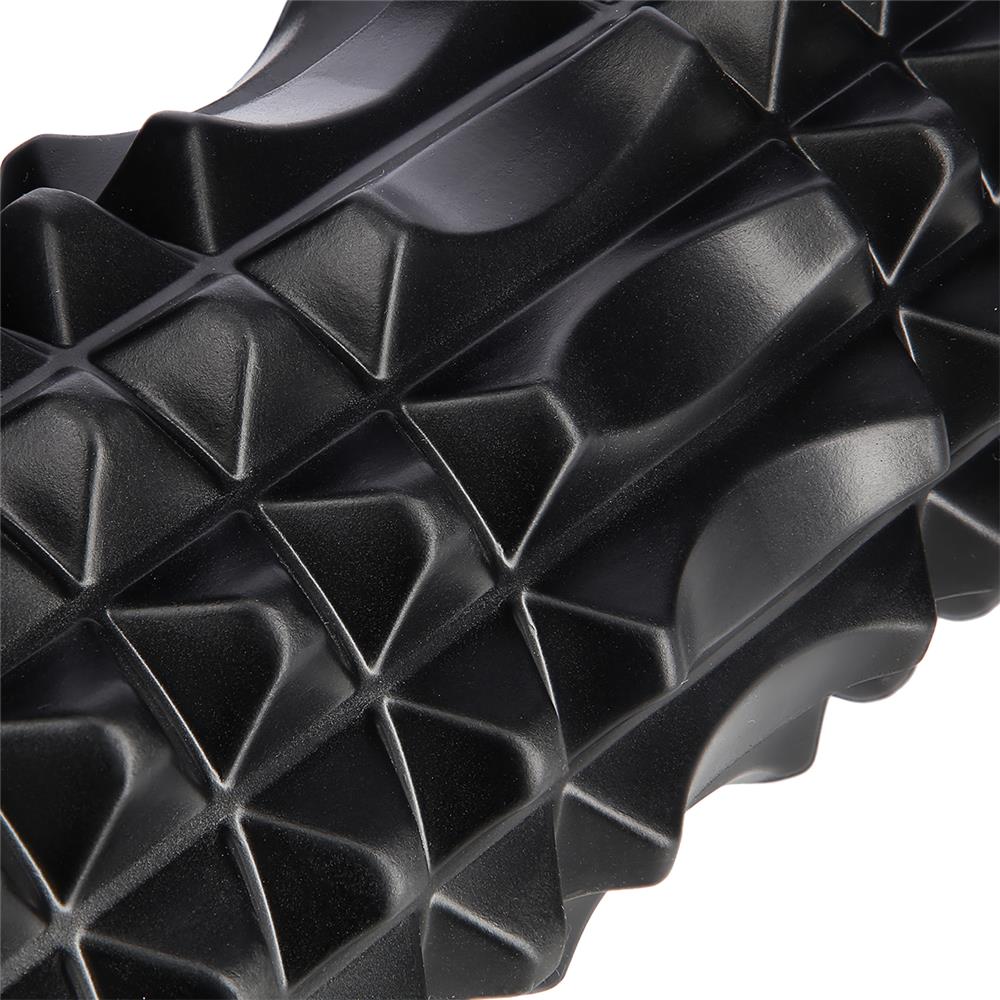Faszienrolle Massagerolle 33 cm Schwarz für Muskelregeneration | HMS FS140