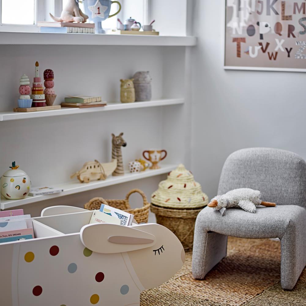 Bloomingville MINI Villja Bücherständer Bunt Holz 87cm Kinderzimmer