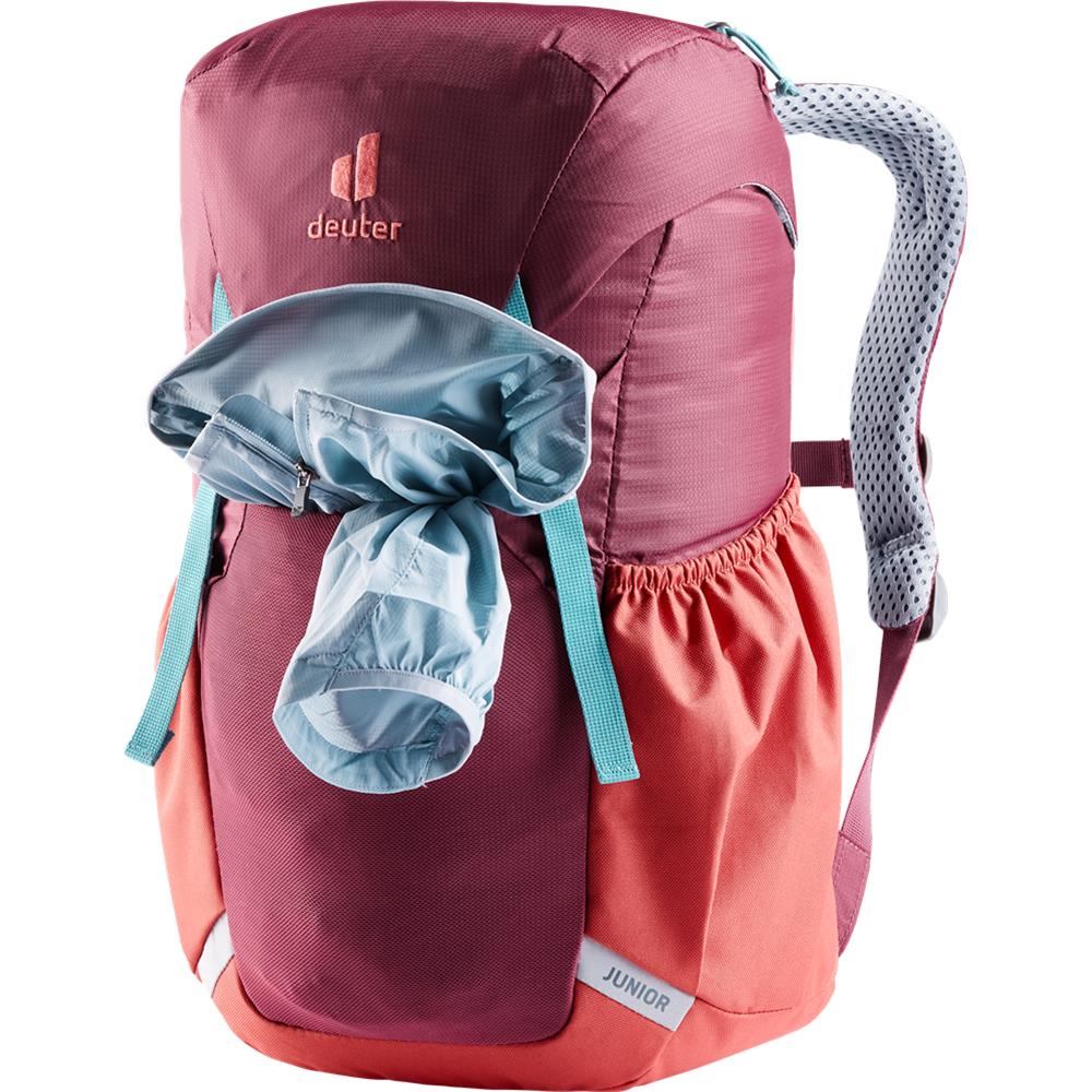Deuter Junior, Kinderrucksack, maron-currant (rot), 18L, Wanderrucksack für Kinder ab 7 Jahre