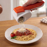 Ariete Gratì 440 Elektrische Reibe, Orange, Akku Käsereibe, Edelstahlrolle