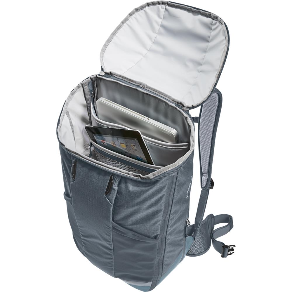 deuter Rotsoord 25+5, Fahrradrucksack, graphite-shale (grau), 30L, mit Laptopfach