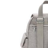 Kipling CITY PACK MINI, Extra kleiner Rucksack, Grey Gris (grau), 9L, Kompakt & Stylisch