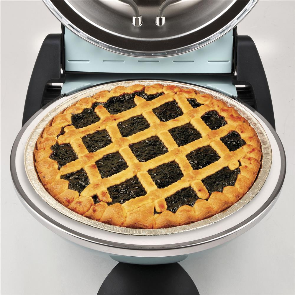 G3Ferrari elektrischer Pizzaofen Delizia 1200 W für Pizza Ø 31cm cool blue Pizzamaker mit feuerfestem Naturstein - Limitierte Edition