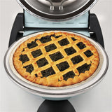 G3Ferrari elektrischer Pizzaofen Delizia 1200 W für Pizza Ø 31cm cool blue Pizzamaker mit feuerfestem Naturstein - Limitierte Edition
