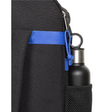 Eastpak CARRY PACK, Reiserucksack, Kontrast Black Blue (blau), 30L, Reisetasche mit Flaschenhalter und Laptopfach