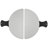 G3Ferrari elektrischer Pizzaofen Napoletana rot inkl. 2-ten Stein zum Überbacken im Deckel bis 400 °C