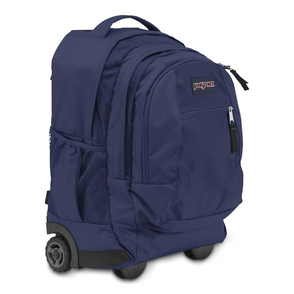 JanSport Driver 8, Rollrucksack, Navy (blau), 27L, mit 15-Zoll-Laptopfach