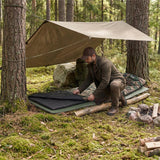 NILS CAMP Schlafsack Tarnfarbe-Grün - leichter Sommerschlafsack für Camping, Trekking & Outdoor