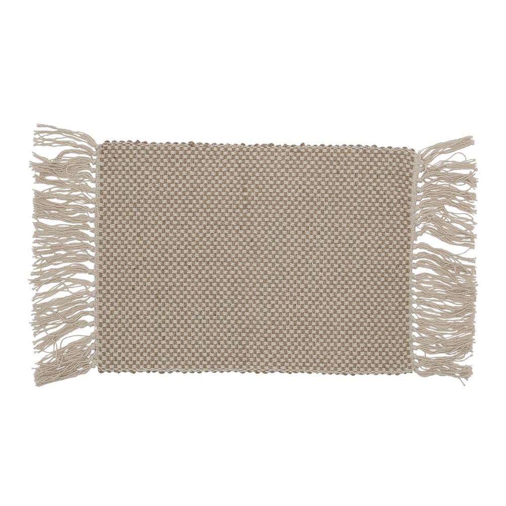 Bloomingville Mala Tischset, Natur, aus Baumwolle, 50 x 35 cm, Platzdeckchen, Unterlage