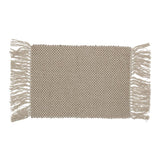 Bloomingville Mala Tischset, Natur, aus Baumwolle, 50 x 35 cm, Platzdeckchen, Unterlage