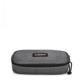 Eastpak OVAL SINGLE, Federmäppchen, Black Denim (grau), mittelgroße Federmappe, Federtasche