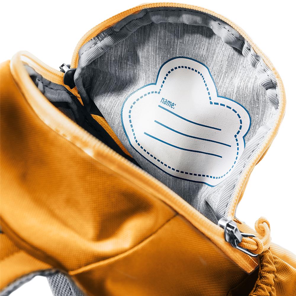 deuter Pico, Kinderrucksack, Zebra (orange), Kindergartenrucksack für Kinder ab 2 Jahre