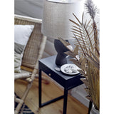 Bloomingville Sergio Tischlampe Braun Terrakotta Tischleuchte Dekolampe dänisches Design A++