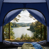 NILS CAMP Nightfall Zelt für 2 Personen in Dunkelblau - leichtes Campingzelt für Trekking, Berge & Outdoor