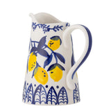 Bloomingville Maxima Krug blau Steingut D12xH22 cm 1465 ml